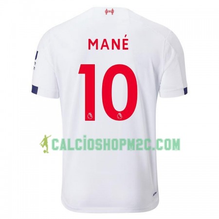 Liverpool Sadio Mane 10 Maglia Trasferta 2019/2020 Manica Corta